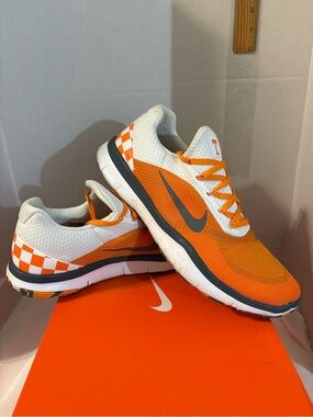 Nike Free Trainer V7 Week Zero Tennessee Vols men SZ 11.5 sneakers orange white